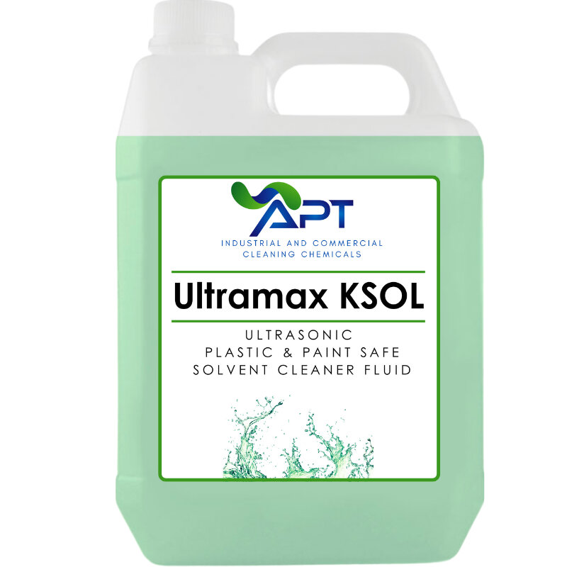Ultrasonic Plastic & Paint Safe Solvent Cleaner Fluid - UltraMax KSOL