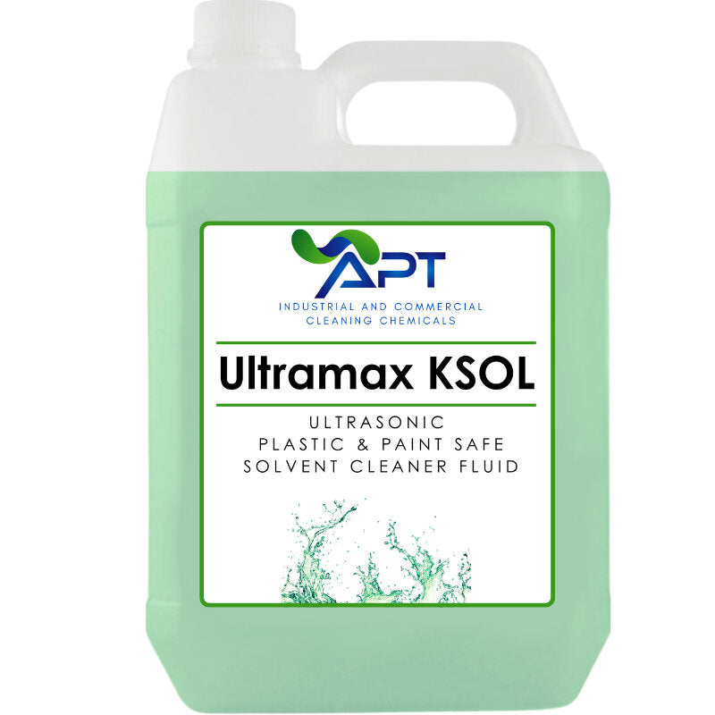 Ultrasonic Plastic & Paint Safe Solvent Cleaner Fluid - UltraMax KSOL