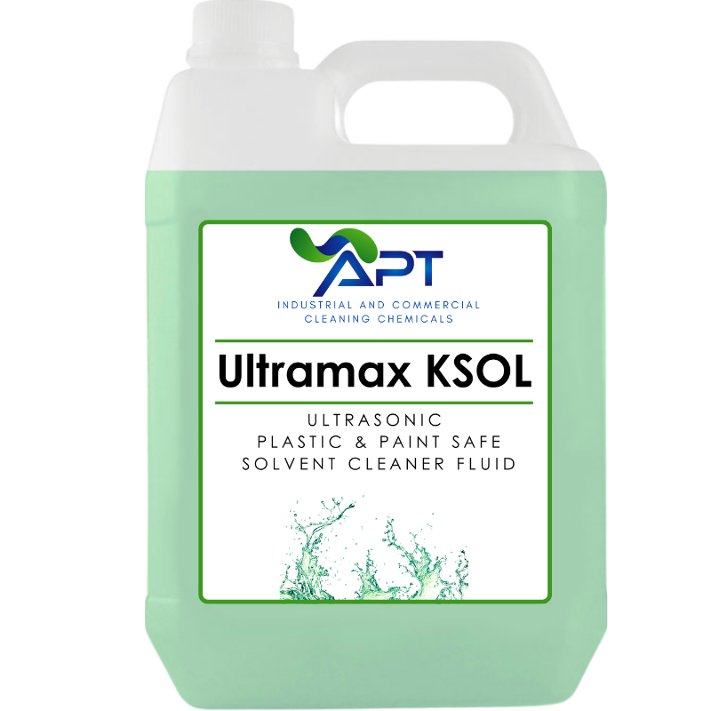 Ultrasonic Plastic & Paint Safe Solvent Cleaner Fluid - UltraMax KSOL