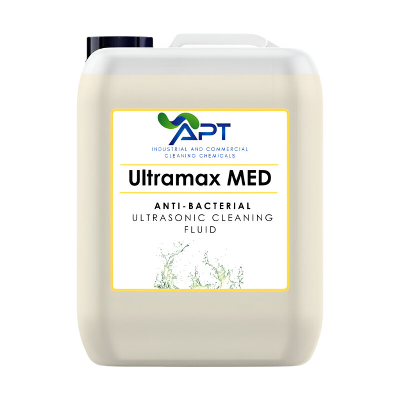 Anti-Bacterial Ultrasonic Cleaning Fluid - Ultramax MED - 20 Litre