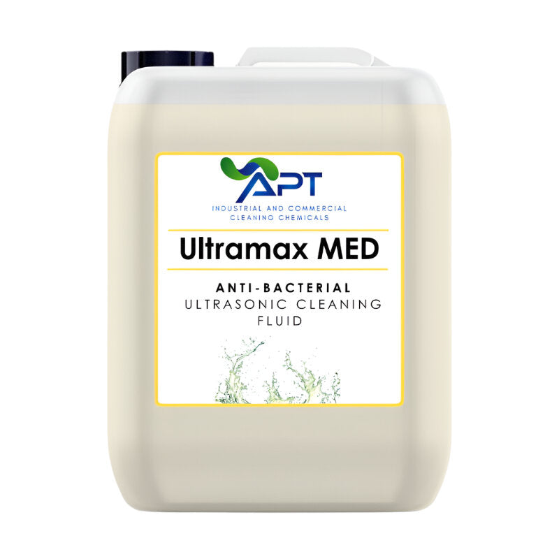 Anti-Bacterial Ultrasonic Cleaning Fluid - Ultramax MED - 20 Litre