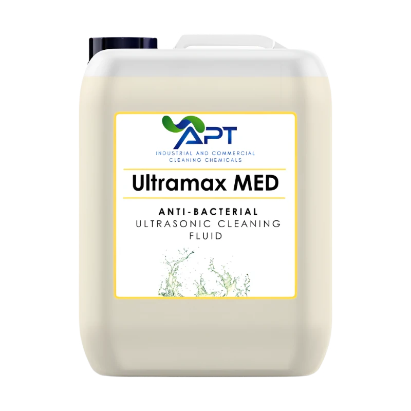Anti-Bacterial Ultrasonic Cleaning Fluid - Ultramax MED - 20 Litre