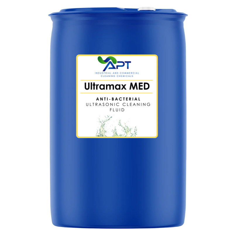 Anti-Bacterial Ultrasonic Cleaning Fluid - Ultramax MED - 200 Litres