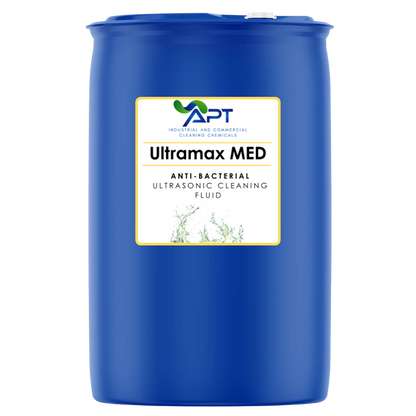 Anti-Bacterial Ultrasonic Cleaning Fluid - Ultramax MED - 200 Litres