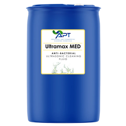Anti-Bacterial Ultrasonic Cleaning Fluid - Ultramax MED - 200 Litres