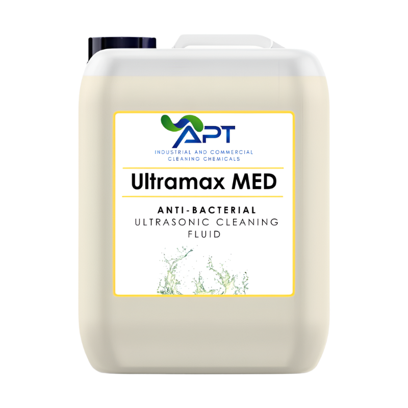 Anti-Bacterial Ultrasonic Cleaning Fluid - Ultramax MED - 25 Litres