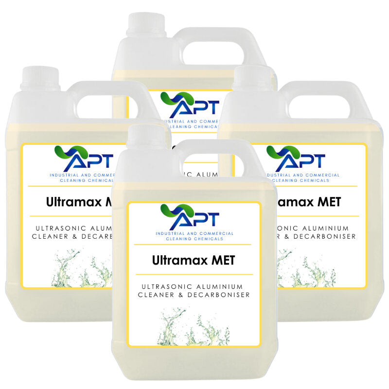Ultrasonic Aluminium Cleaner & Decarboniser - Ultramax MET - 4 x 5 Litres