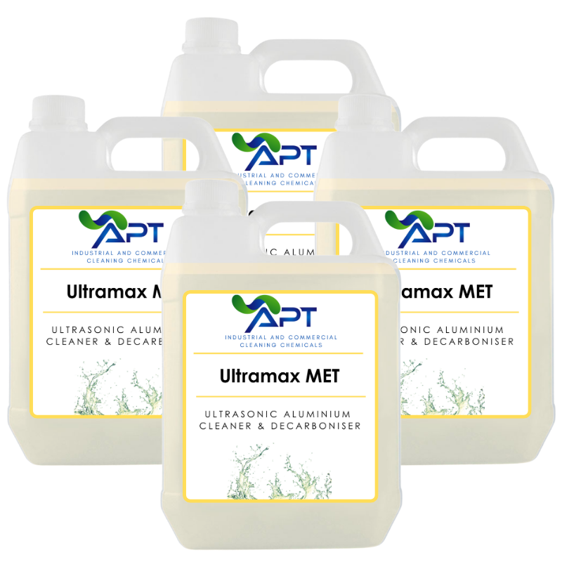 Ultrasonic Aluminium Cleaner & Decarboniser - Ultramax MET - 4 x 5 Litres