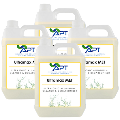 Ultrasonic Aluminium Cleaner & Decarboniser - Ultramax MET - 4 x 5 Litres