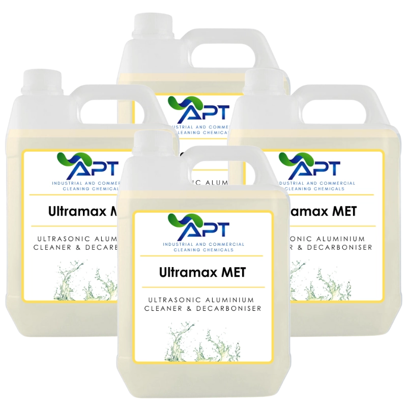 Ultrasonic Aluminium Cleaner & Decarboniser - Ultramax MET - 4 x 5 Litres