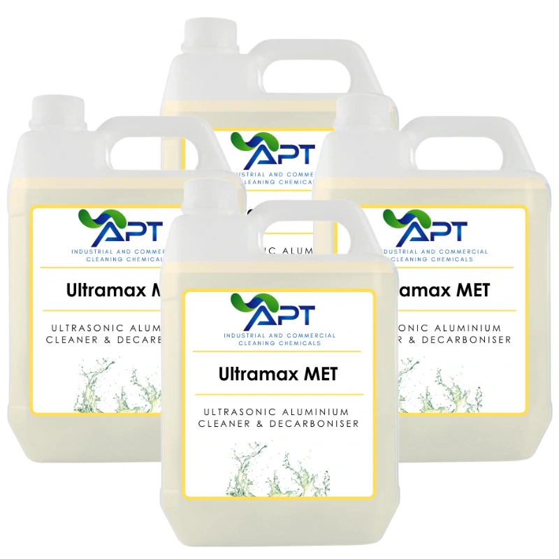 Ultrasonic Aluminium Cleaner & Decarboniser - Ultramax MET - 4 x 5 Litres