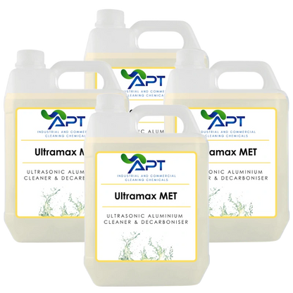 Ultrasonic Aluminium Cleaner & Decarboniser - Ultramax MET - 4 x 5 Litres