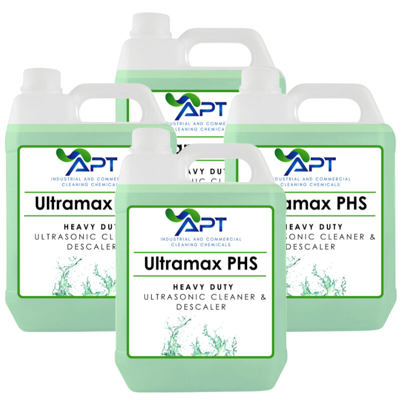 Heavy Duty Ultrasonic Cleaner & Descaler - Ultramax PHS - 4 x 5 Litres