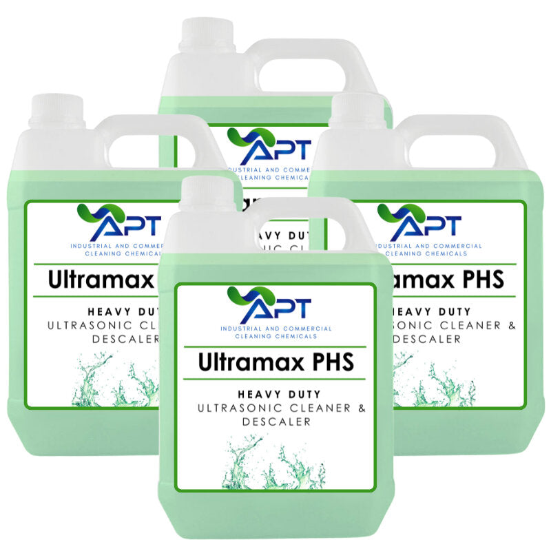 Heavy Duty Ultrasonic Cleaner & Descaler - Ultramax PHS - 4 x 5 Litres