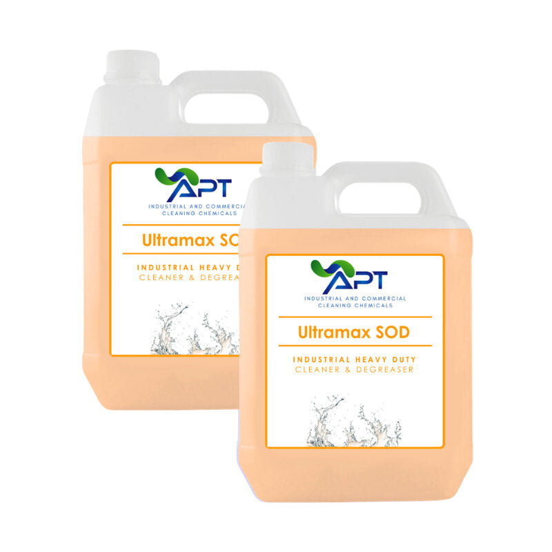 Industrial Heavy Duty Cleaner & Degreaser - UltraMax SOD - 2 x 5 Litres