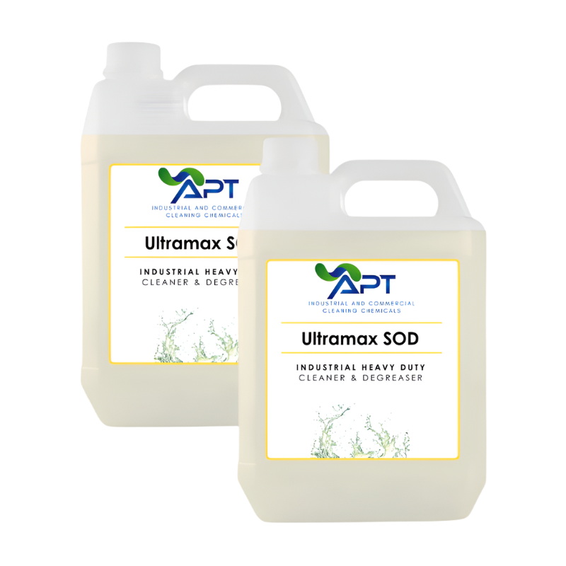 Industrial Heavy Duty Cleaner & Degreaser - UltraMax SOD - 2 x 5 Litres