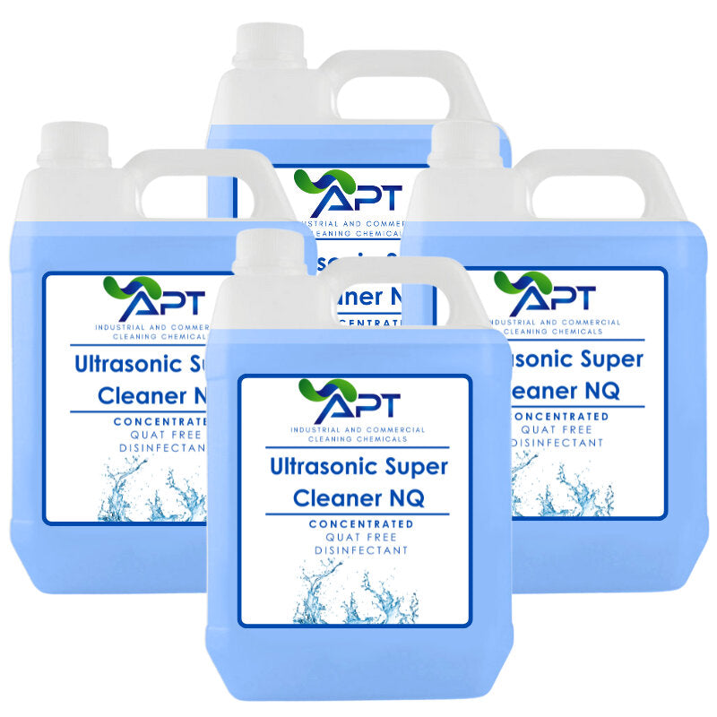 Concentrated Quat Free Disinfectant - Ultrasonic Super Cleaner NQ - 4 x 5 Litres