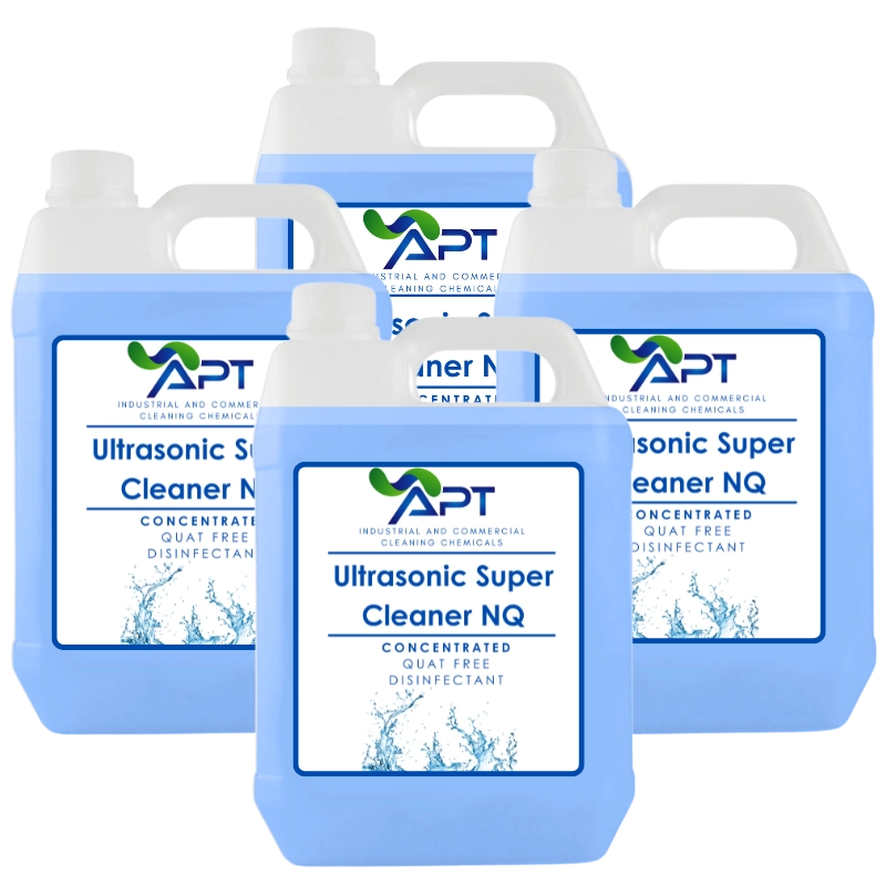 Concentrated Quat Free Disinfectant - Ultrasonic Super Cleaner NQ - 4 x 5 Litres