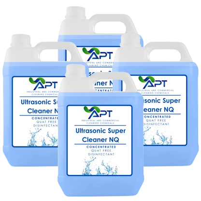 Concentrated Quat Free Disinfectant - Ultrasonic Super Cleaner NQ - 4 x 5 Litres