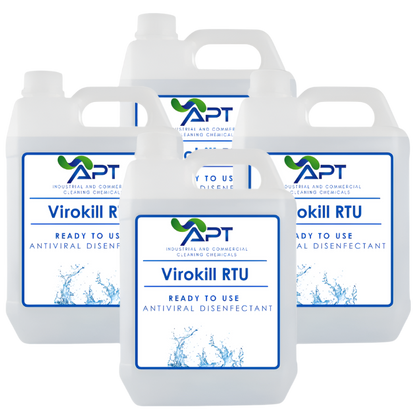 Ready To Use Antiviral Disinfectant - Virokill RTU - 4 x 5 Litres