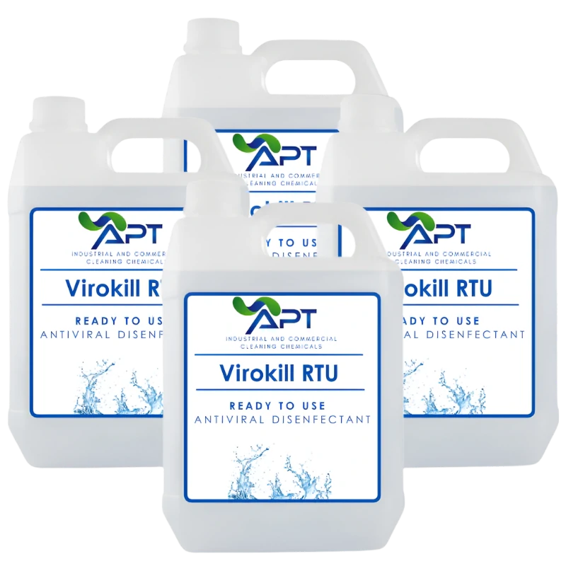 Ready To Use Antiviral Disinfectant - Virokill RTU - 4 x 5 Litres