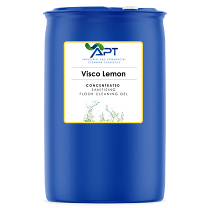 Sanitising Floor Cleaning Gel - Visco Lemon - 200 Litres