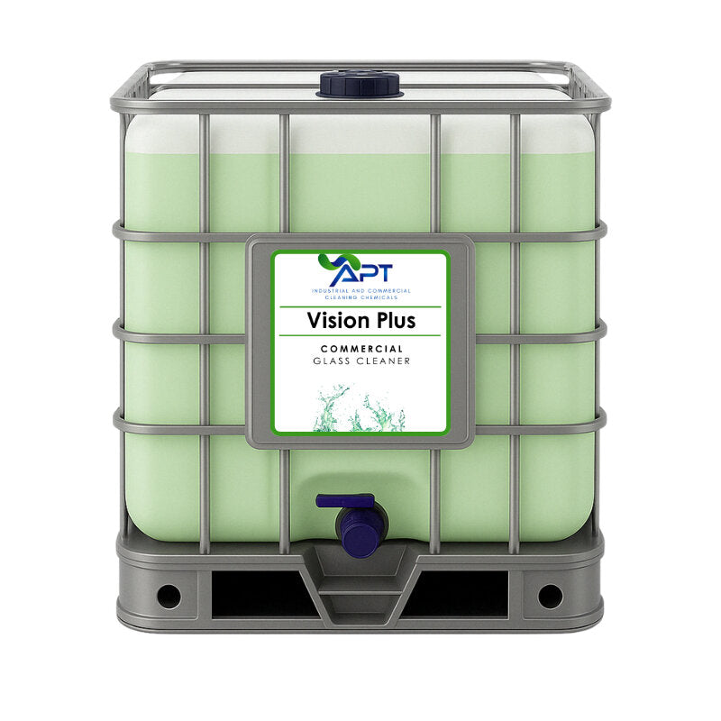 Glass Cleaner, Plastic Cleaner & Polished Metals Cleaner - Vision Plus - 1000 Litres