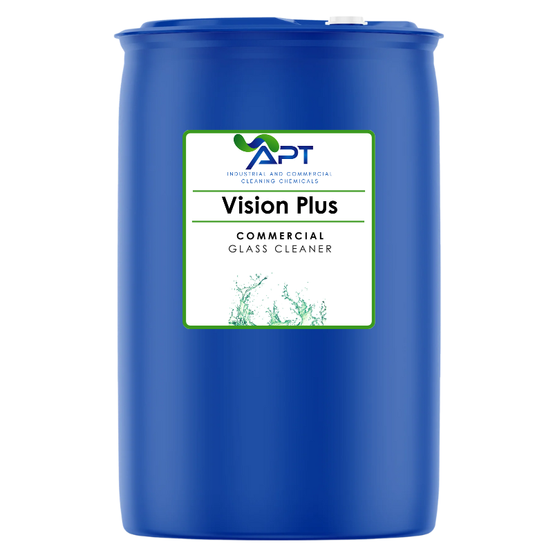 Glass Cleaner, Plastic Cleaner & Polished Metals Cleaner - Vision Plus - 200 Litres