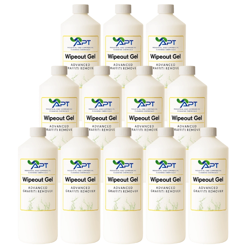 Advanced Graffiti Remover - Wipeout Gel - 12 x 1 Litre