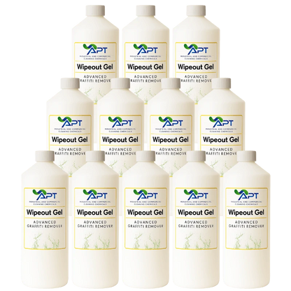 Advanced Graffiti Remover - Wipeout Gel - 12 x 1 Litre