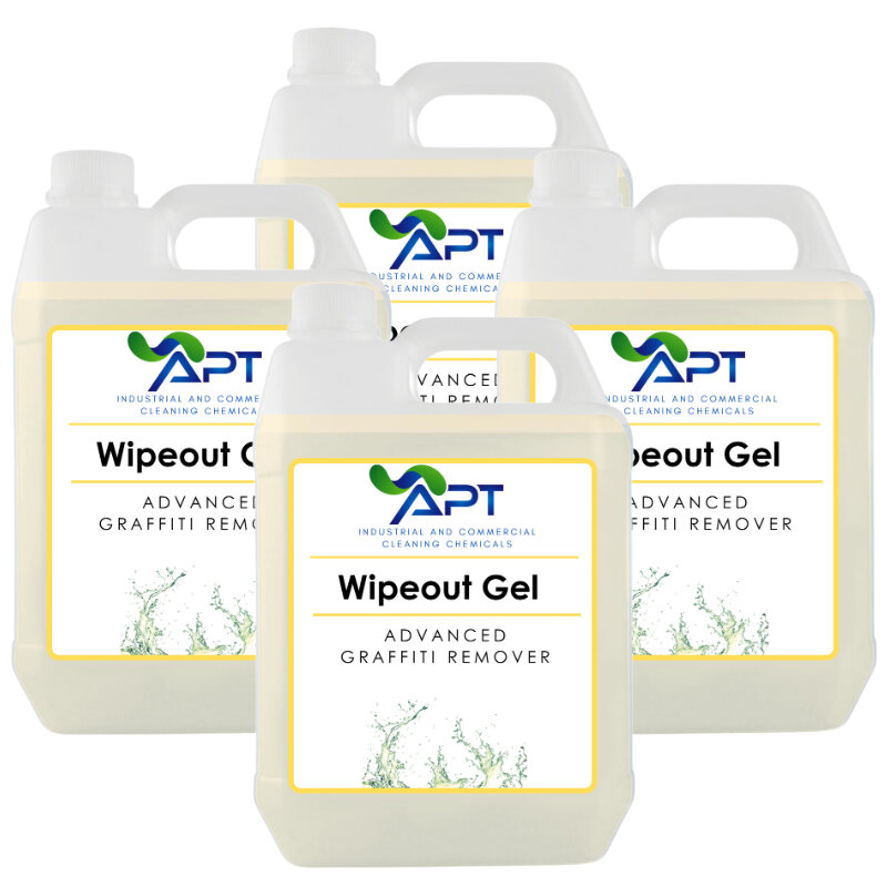 Advanced Graffiti Remover - Wipeout Gel - 4 x 5 Litres