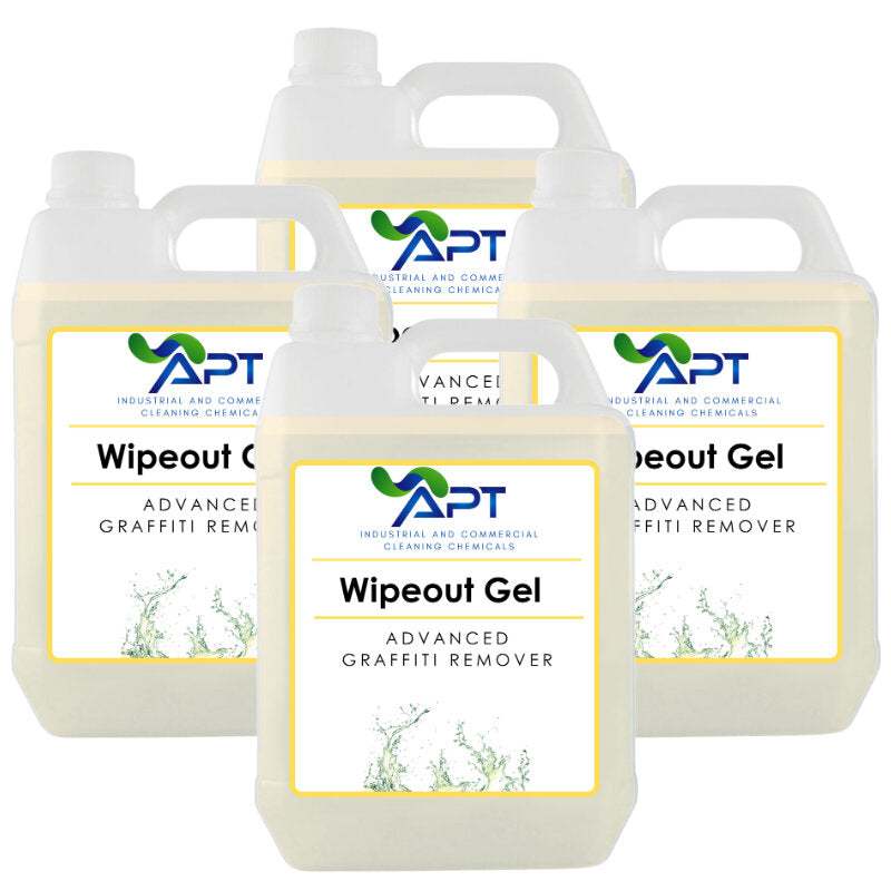Advanced Graffiti Remover - Wipeout Gel - 4 x 5 Litres