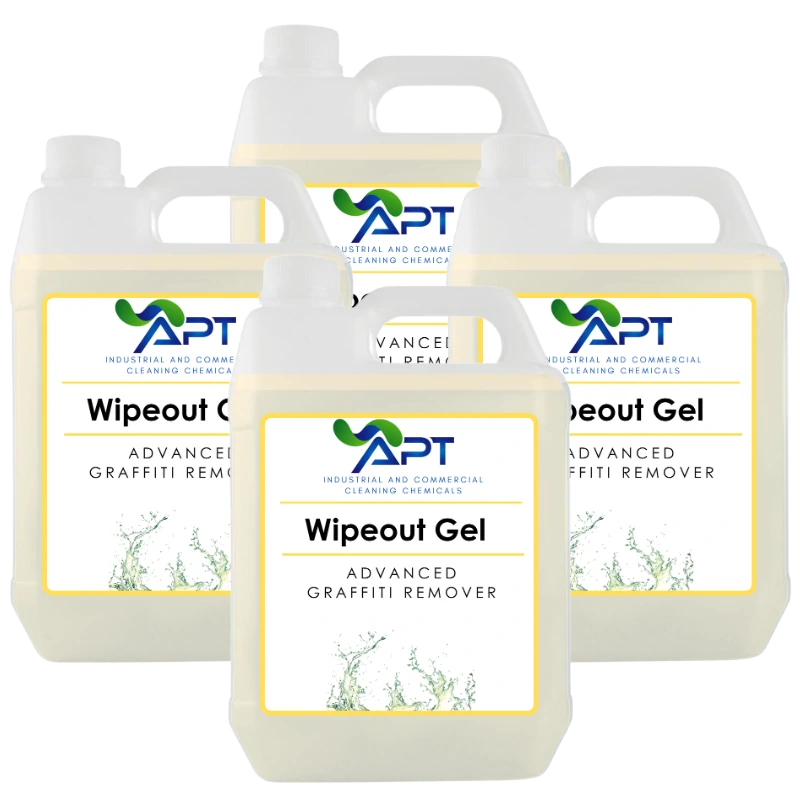 Advanced Graffiti Remover - Wipeout Gel - 4 x 5 Litres