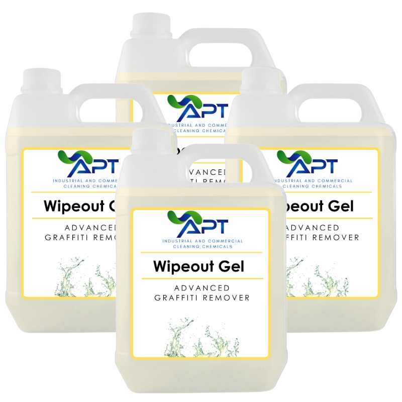 Advanced Graffiti Remover - Wipeout Gel - 4 x 5 Litres