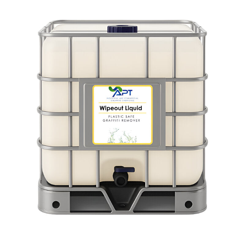 Plastic Safe Graffiti Remover - Wipeout Liquid - 1000 Litres