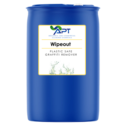 Plastic Safe Graffiti Remover - Wipeout Liquid - 200 Litres