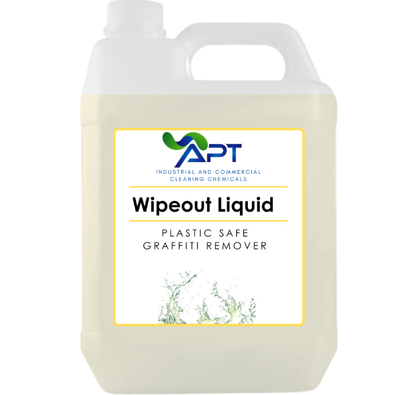 Plastic Safe Graffiti Remover - Wipeout Liquid