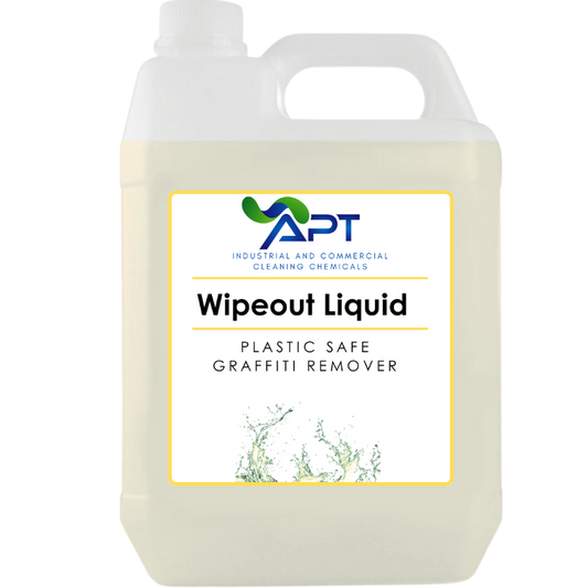 Plastic Safe Graffiti Remover - Wipeout Liquid