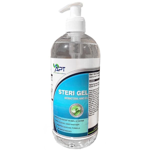 Alcohol Hand Sanitiser Gel - Steri Gel - 12 x 1 litre