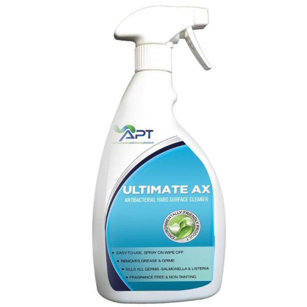 Antibacterial Surface Sanitiser Spray - Ultimate AX - 12 x 750ml