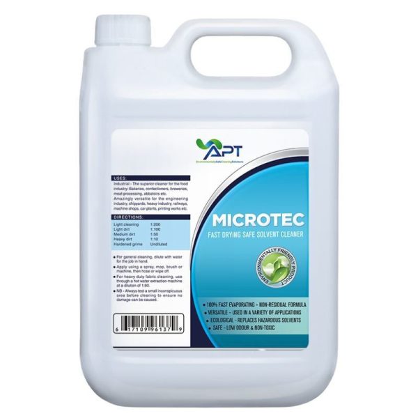 Fast Drying Solvent Cleaner - Microtec 41-80 - 2 x 5 Litres