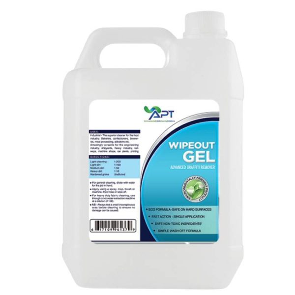 Graffiti Remover - Wipeout Gel - 2 x 5 Litres