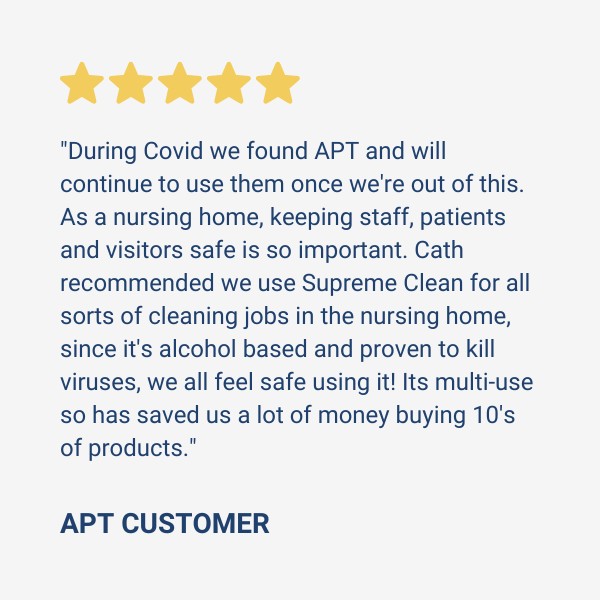 Alcohol Spray Cleaner - Supreme Clean 70 - Customer Review