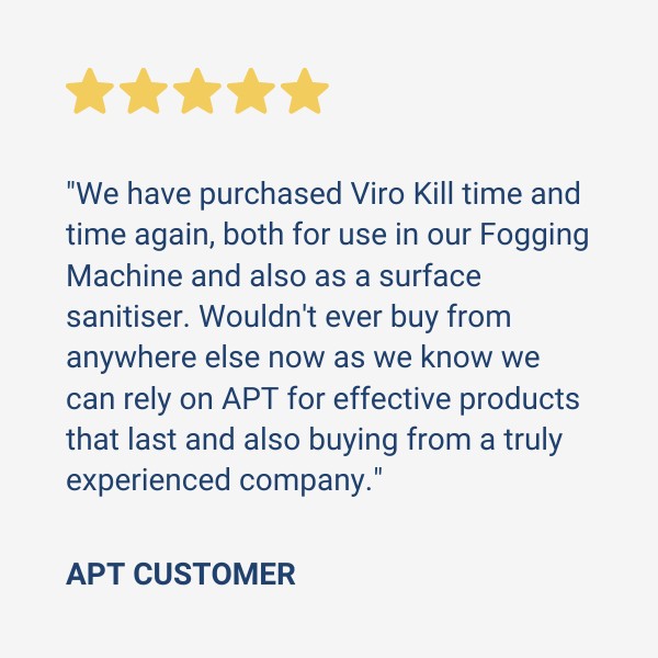Antiviral Disinfectant Concentrate - VIROKILL - Customer Review