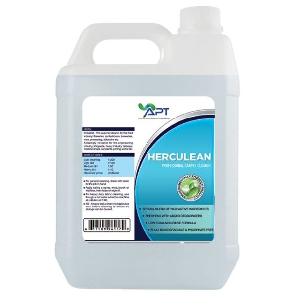 Carpet Cleaner, Carpet Shampoo, Upholstery Cleaner - Herculean