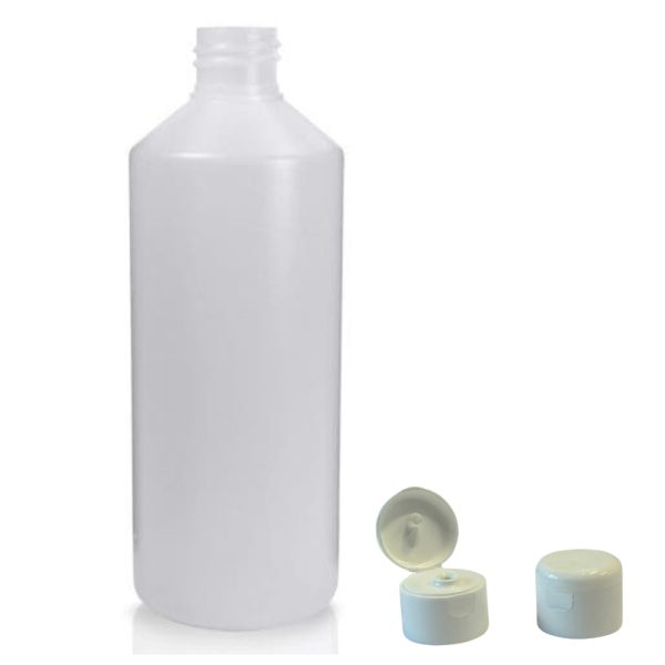 500ml Natural Bottle - Fliptop