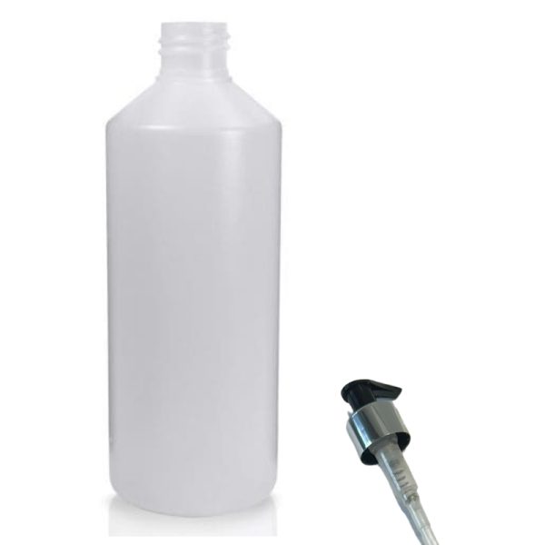 500ml Natural Bottle - Pump