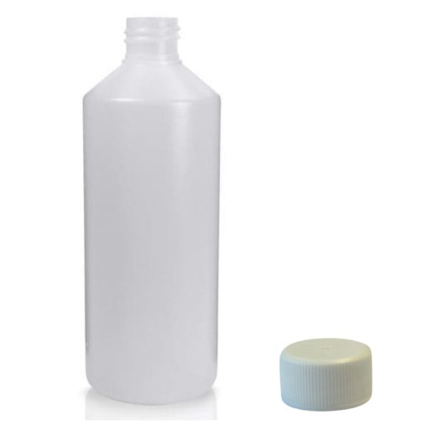 500ml Natural Bottle - Screw