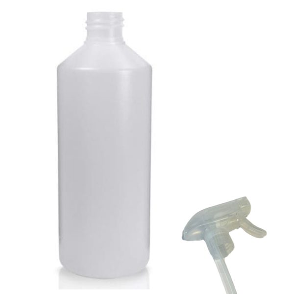 500ml Natural Bottle - Sprayer