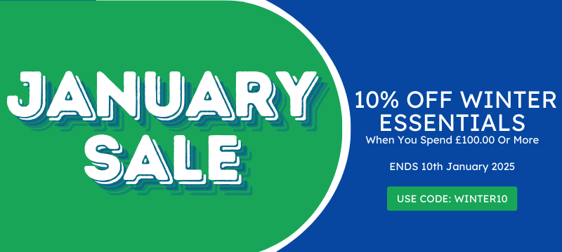 January Sale - 10% Off Winter Essentials